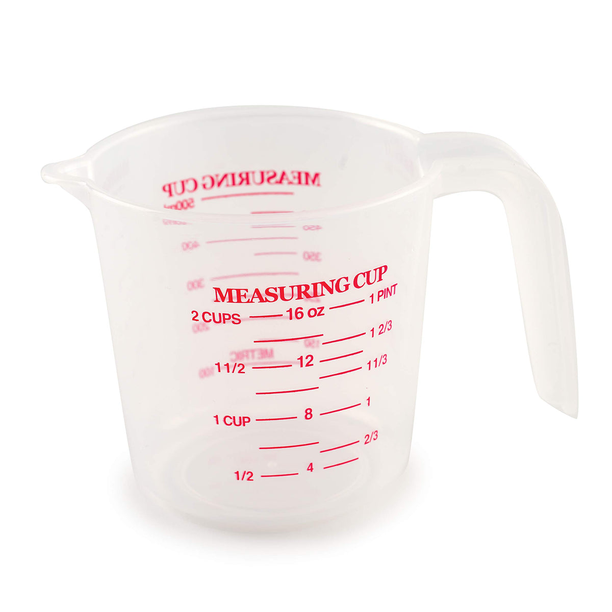 Norpro Measuring Cup, 2 cup (Pack of 1), Multicolor