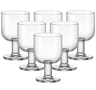 Bormioli Rocco Drinking Cup, 6.75 Ounces, Clear