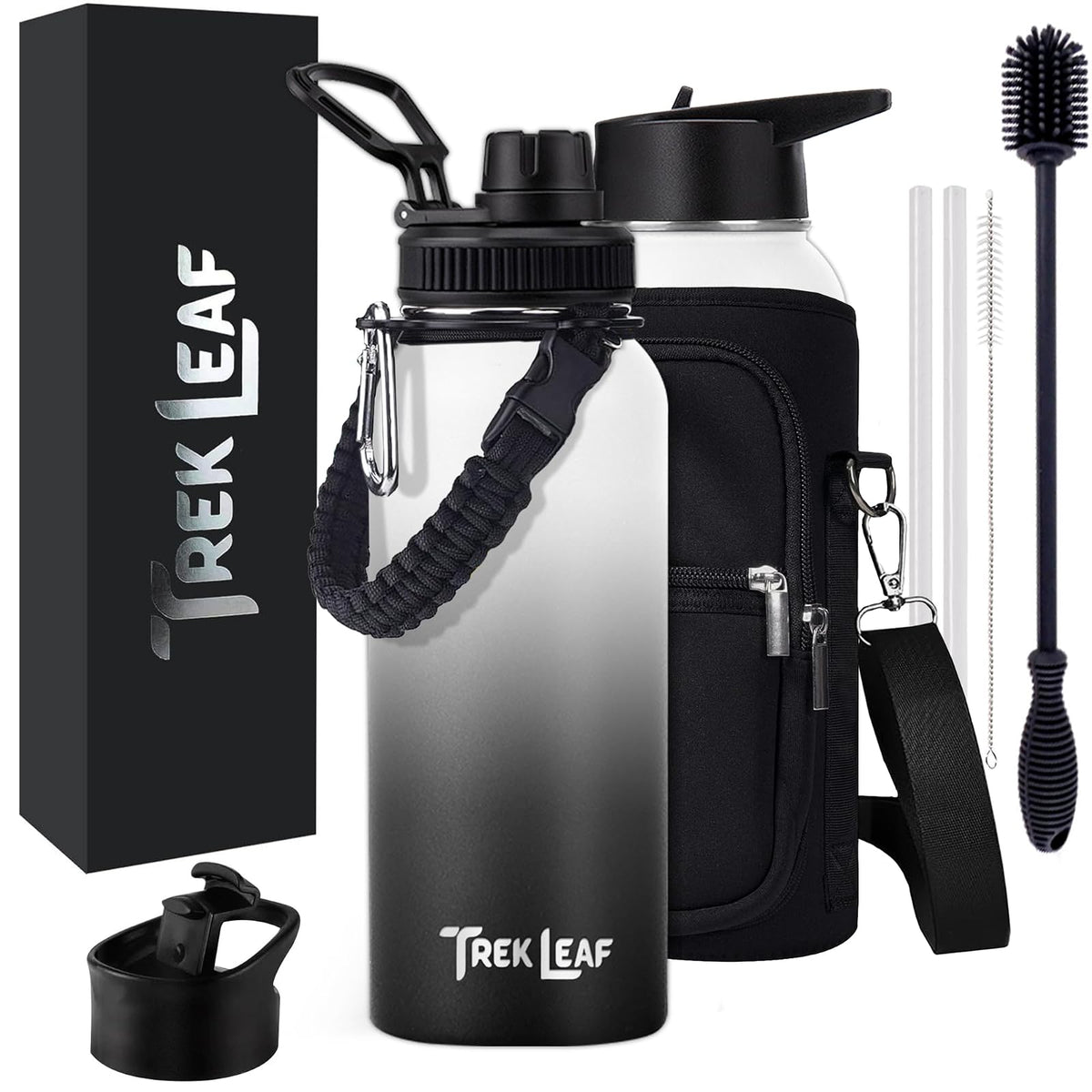 Trek Leaf Bottle, 32 Ounces, Day & Night