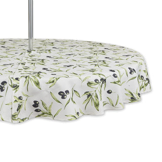 DII Tablecloth, 60" (Round), Mediterranean