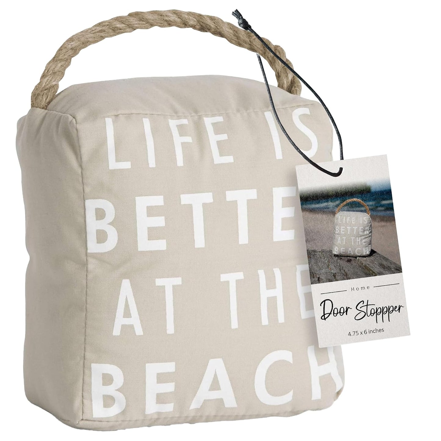Pavilion Gift Company 72152 at The Beach Door Stopper, 5 by 6-Inch