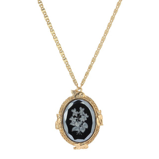 1928 Jewelry Company Necklace, One Size, Black