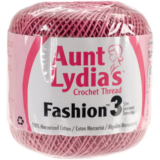 Red Heart Yarn, Size 3, Warm Rose