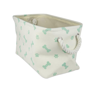 Bone Dry Basket, Small Rectangle, 14x8x9", Mint