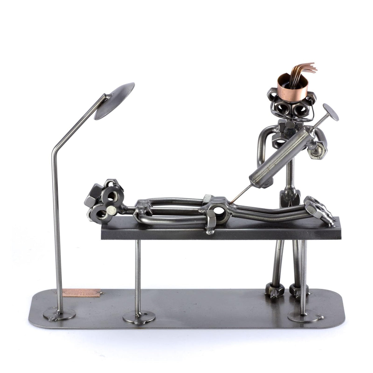 Steelman24 Figurine, 4,72 x 2,76 x 6,69, Metal