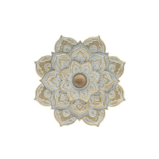 Foreside Home and Garden Wall Art, 8"L x 0.8"W, Gold, White
