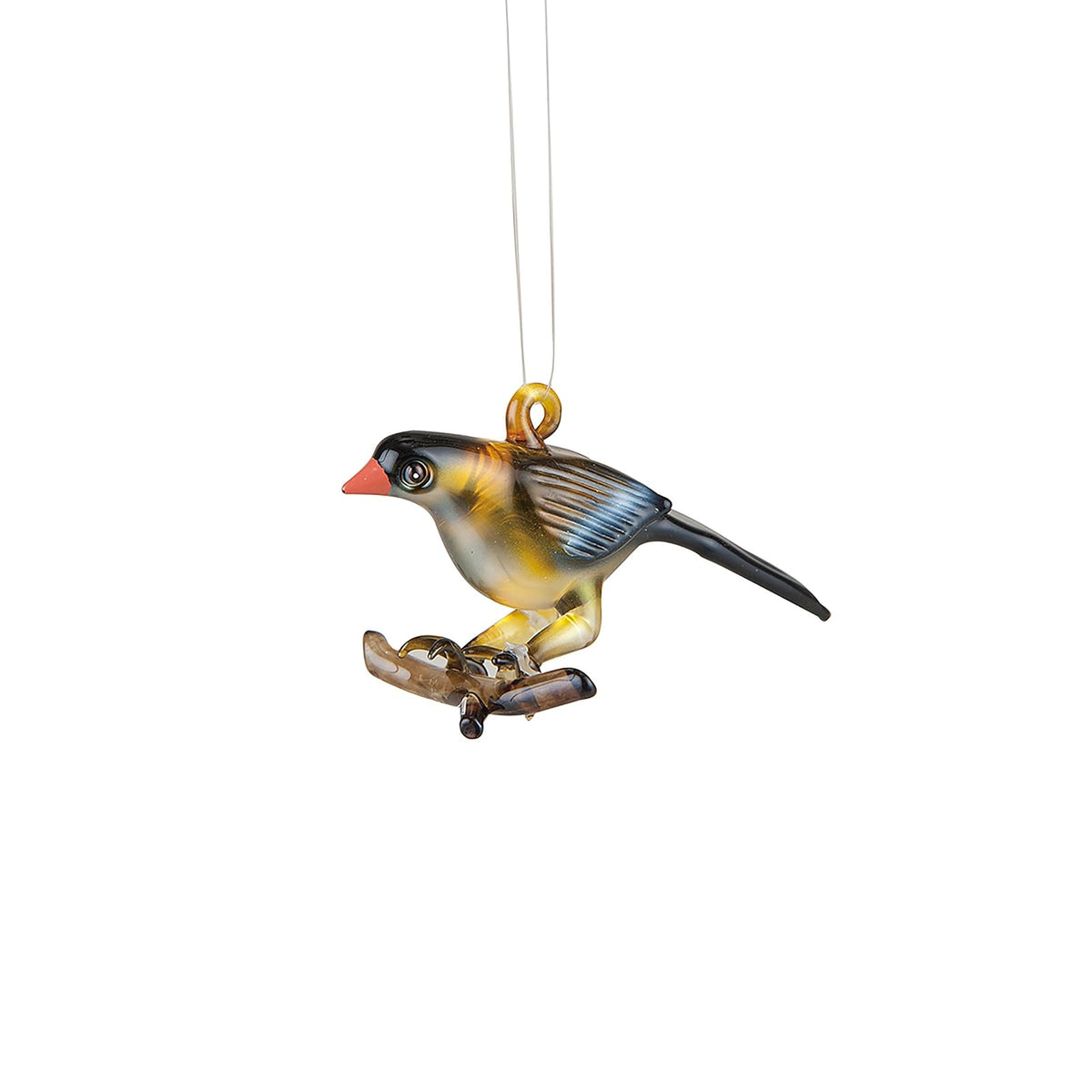 C&F Home Hanging Ornament, 3.25 x 2 Inch, Yellow