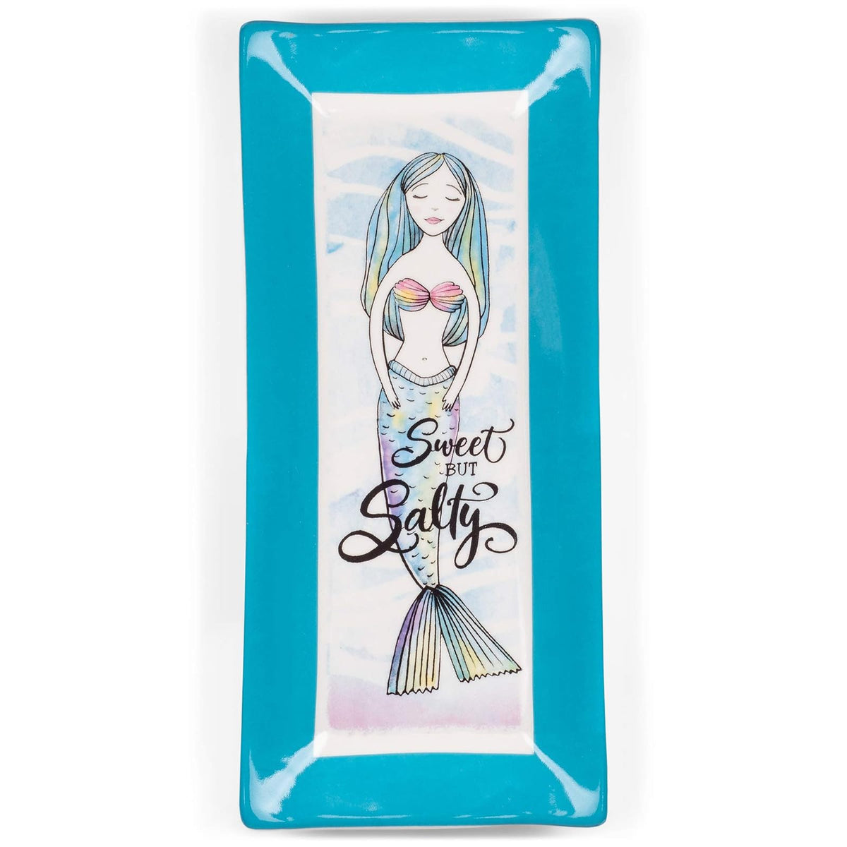 Divinity Boutique Spoon Rest, 9 x 4, Teal Green