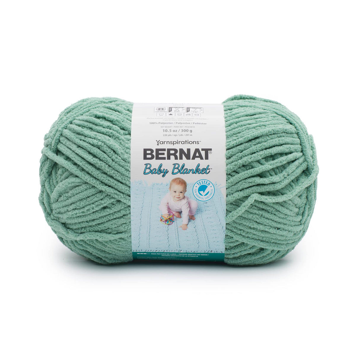Bernat Yarn, 1 Pack, Misty Jungle Green
