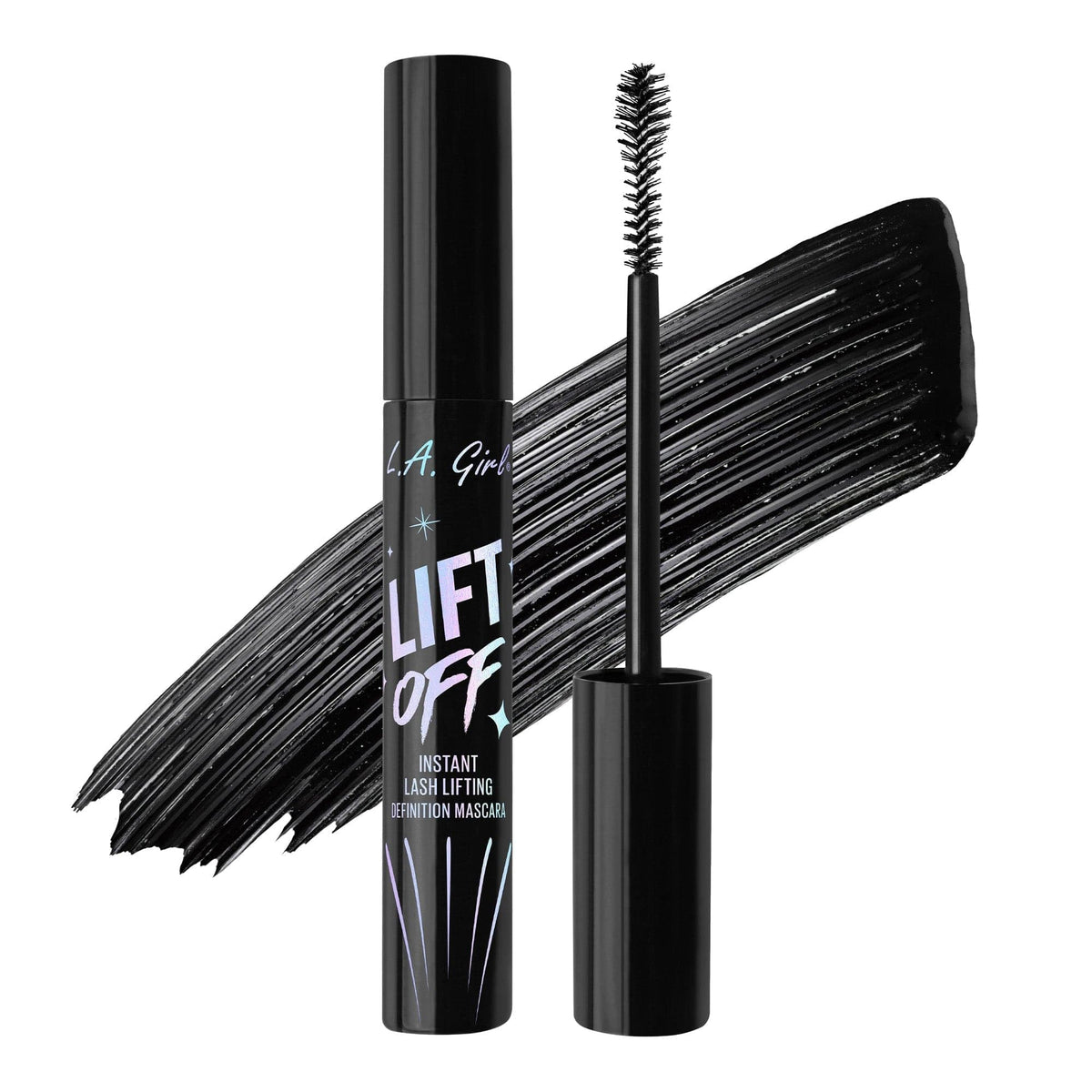 L.A. Girl Mascara, 0.39 Fl Oz (Pack of 1), Super Black