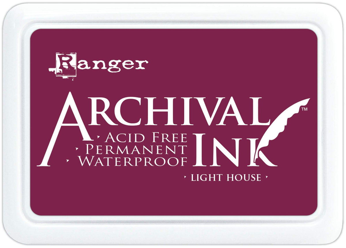 Ranger Rubber Stamp, 2 x 3 inches, Light House