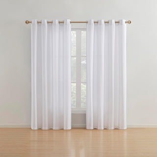Stylemaster Curtain, 55"W x 63"L (Pack of 1), White