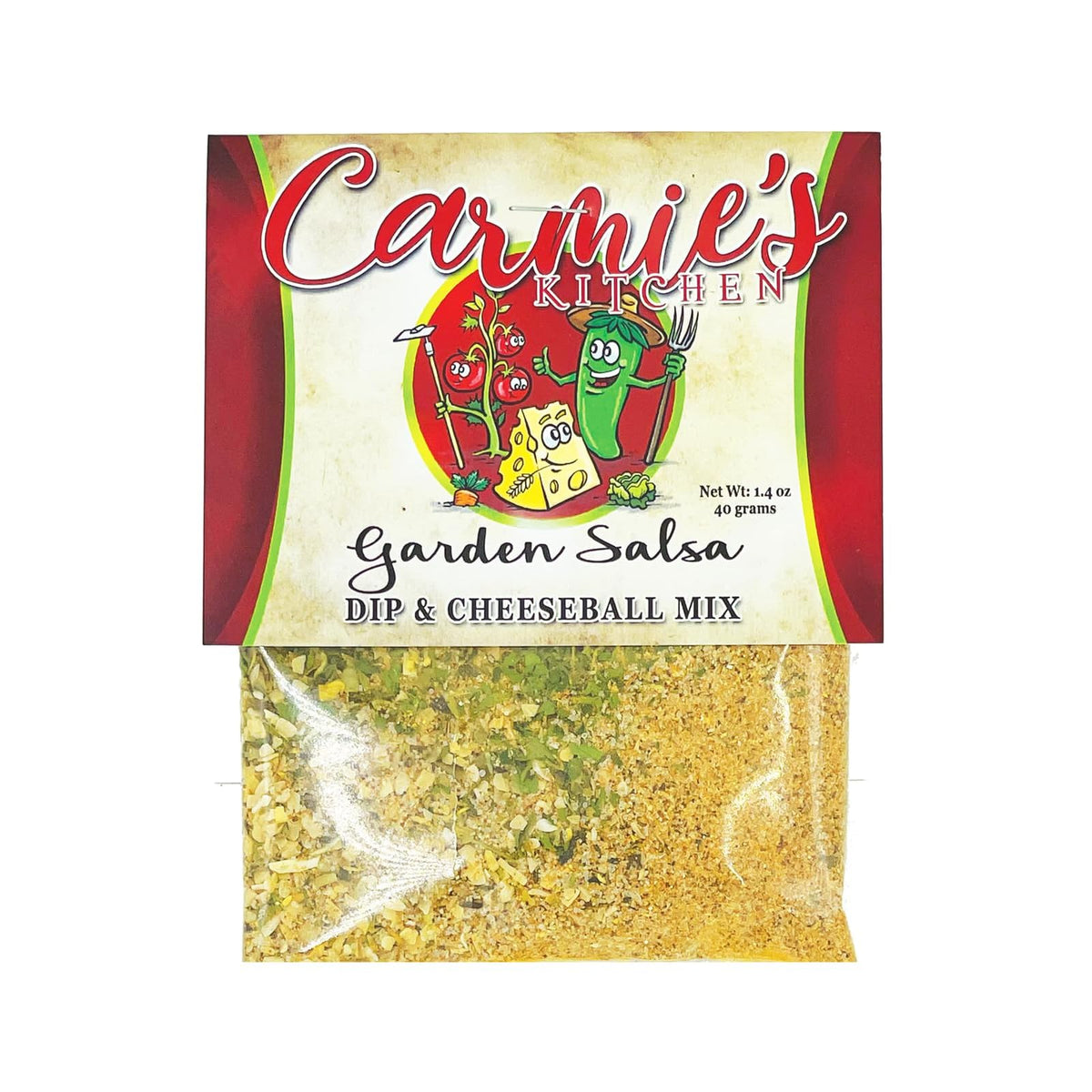 Carmie's Kitchen Seasoning, 1.4 oz, red