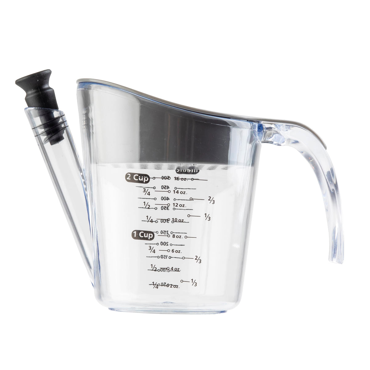 Tablecraft Measuring Cup, 16 Ounces, Clear