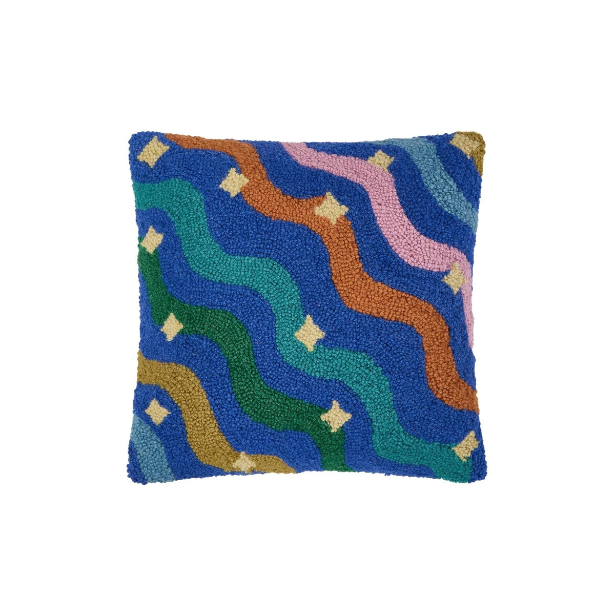 Peking Handicraft Pillow, Multicolor