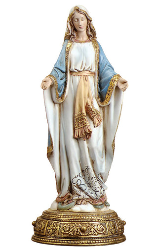 Joseph's Studio Figurine, 10.25 inches, Blue,gold,white