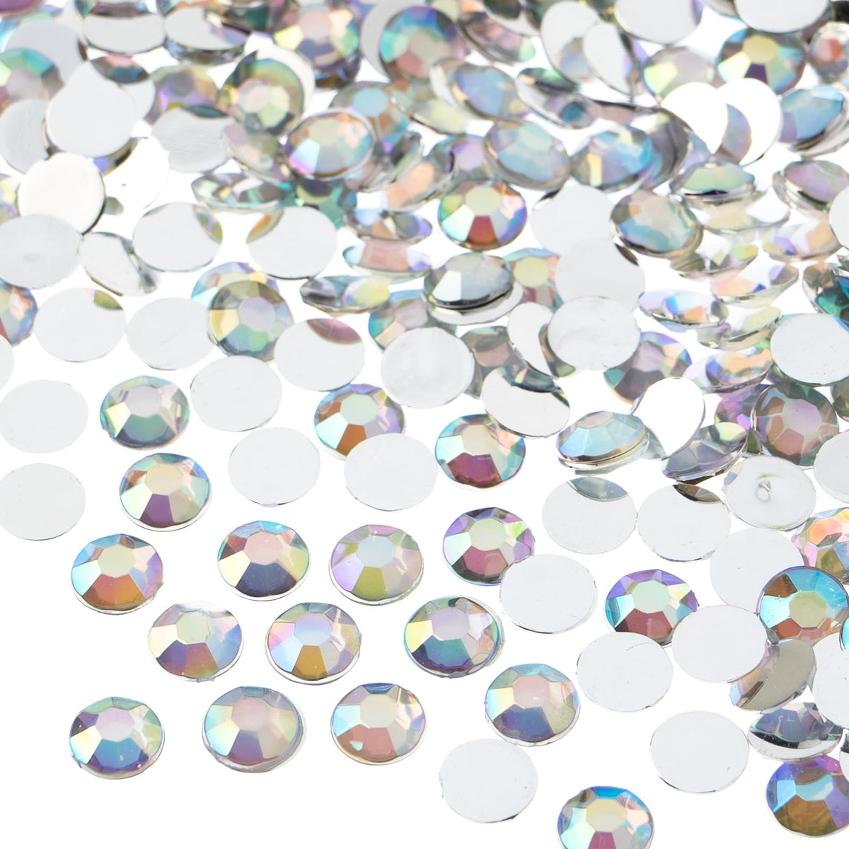 John Bead Craft Bead, 6mm (SS28), Crystal AB