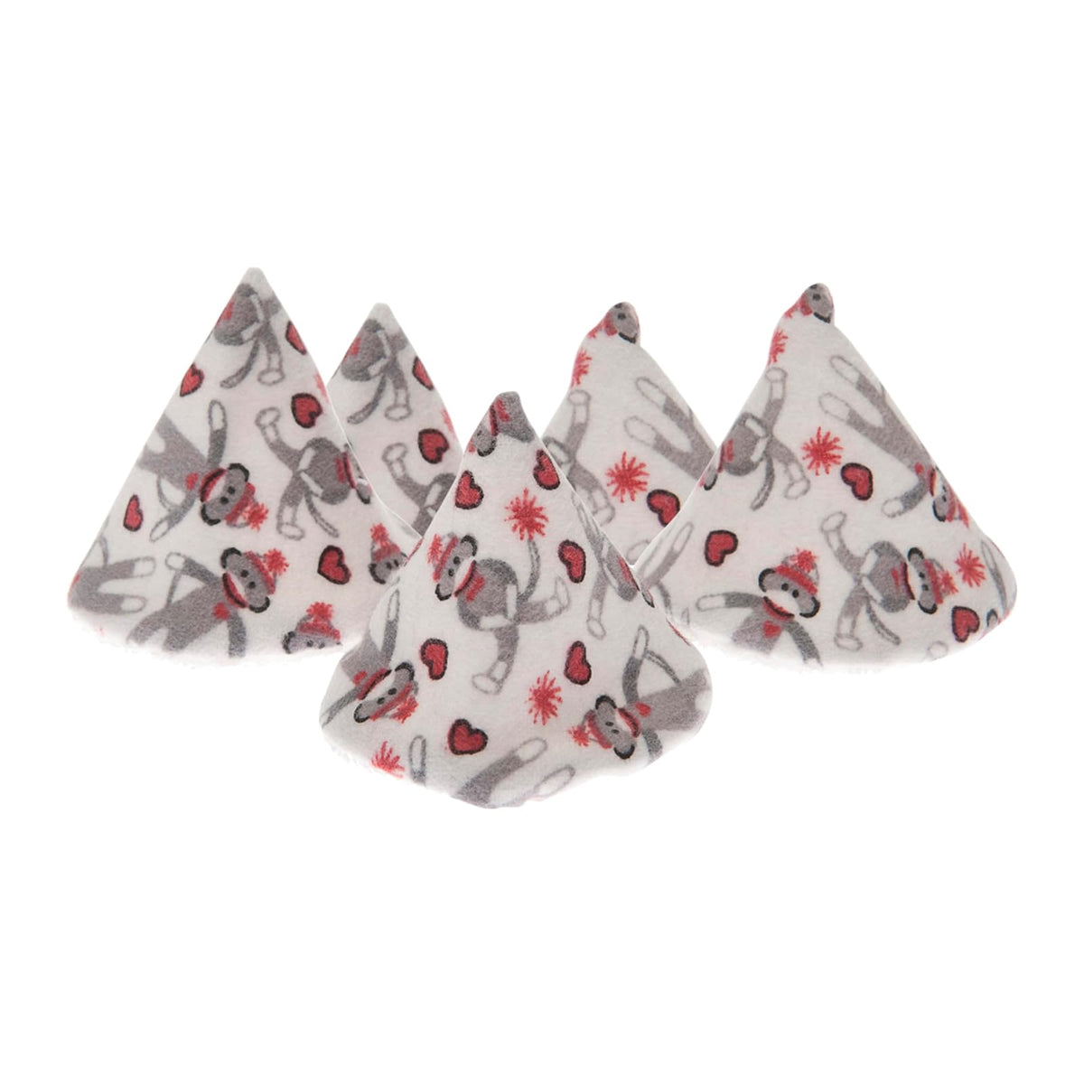 Beba Bean Pee-Pee Teepee Sock Monkey White - Laundry Bag