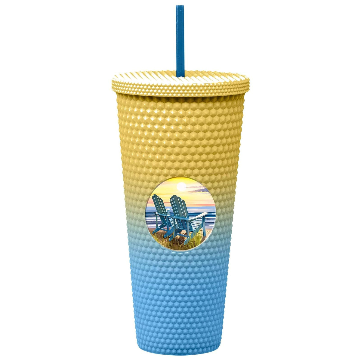 Spoontiques Drinking Cup, 32 Ounces, Beach