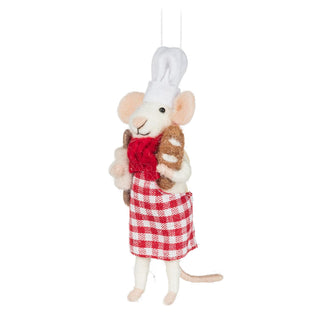 Abbott Collection Hanging Ornament, 6 inches, Red