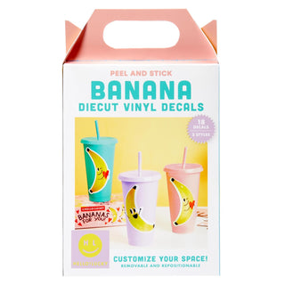 C.R. Gibson Sticker Decal, Multicolor, Bananas