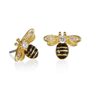 namana Earring, 13mm by 9 mm, Gold