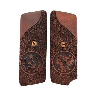 Zib Grips Gun Grip, TT M57 / Tokarev, Soviet / Soft Cherry