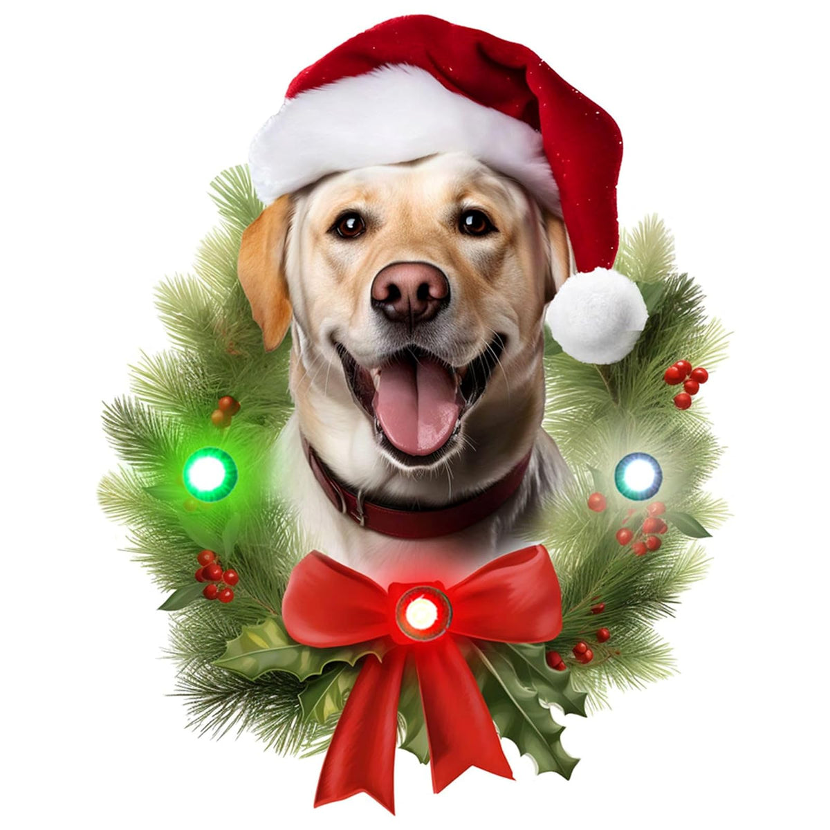 Spoontiques Hanging Ornament, one size, Yellow Lab