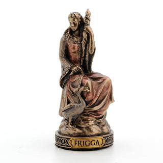 Unicorn Studio Veronese Design Norse Gods Miniature Figurine (Frigga, Bronze)