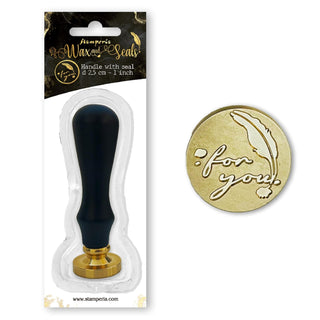 Stamperia Art And Craft Supply, 9.4 x 2.5x 2.5 cm, Black/Gold