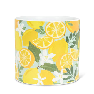 Abbott Collection Planter, 6.5"D, Yellow/Green