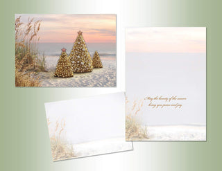 Lux Press Group Writing Paper, Blue, Green, Christmas