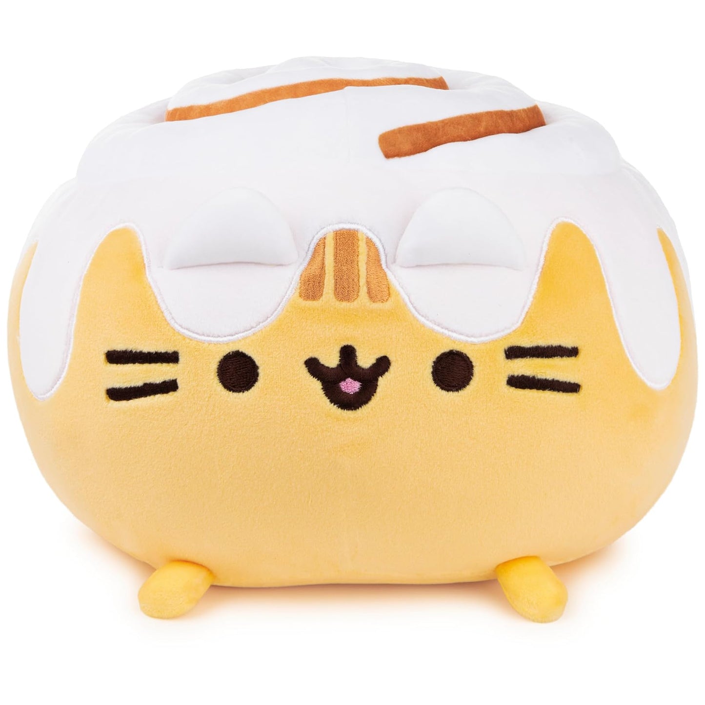GUND Pusheen CatfÁüá Cinnamon Roll Pusheen Plush Squisheen Cat Stuffed Animal, 12