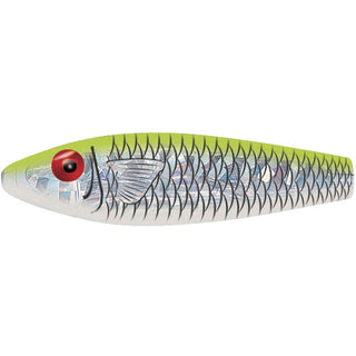 MirrOLure Fishing Hook, 3 5/8in 1/2oz, Chat Bk/Prl/Silver