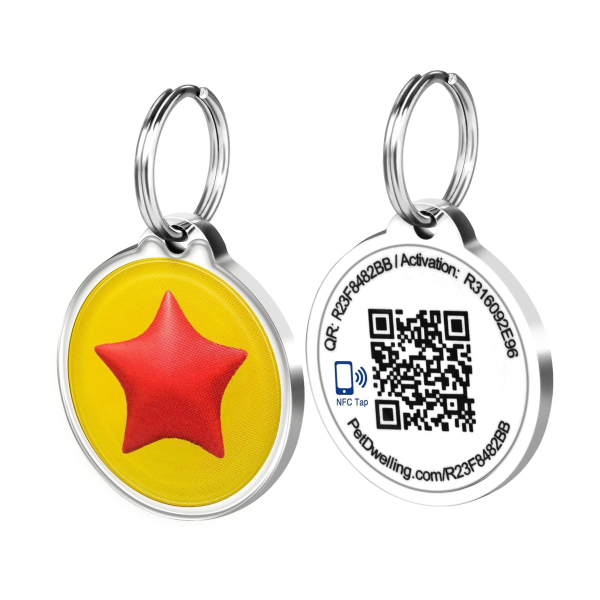Pet Dwelling Label, 29mm x 1.5mm, Nfc.jy-star