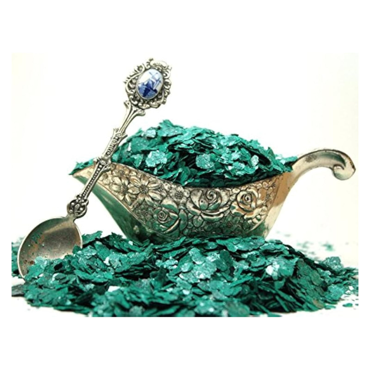 Meyer Imports Glitter, 1 oz Bag, Green Turquoise