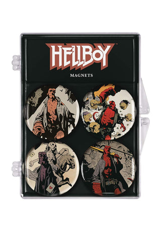 Dark Horse Deluxe Hellboy Magnet 4 Pack