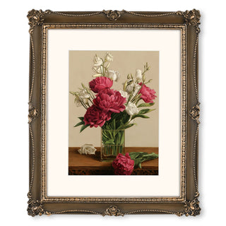 iAmoy Picture Frame, 8 x 10, Walnut & Gold