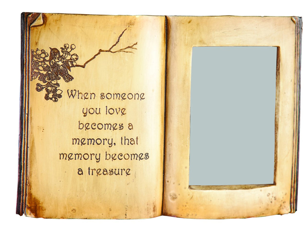 Manual Woodworkers & Weavers Book Photo Frame, Someone You Love Memorial