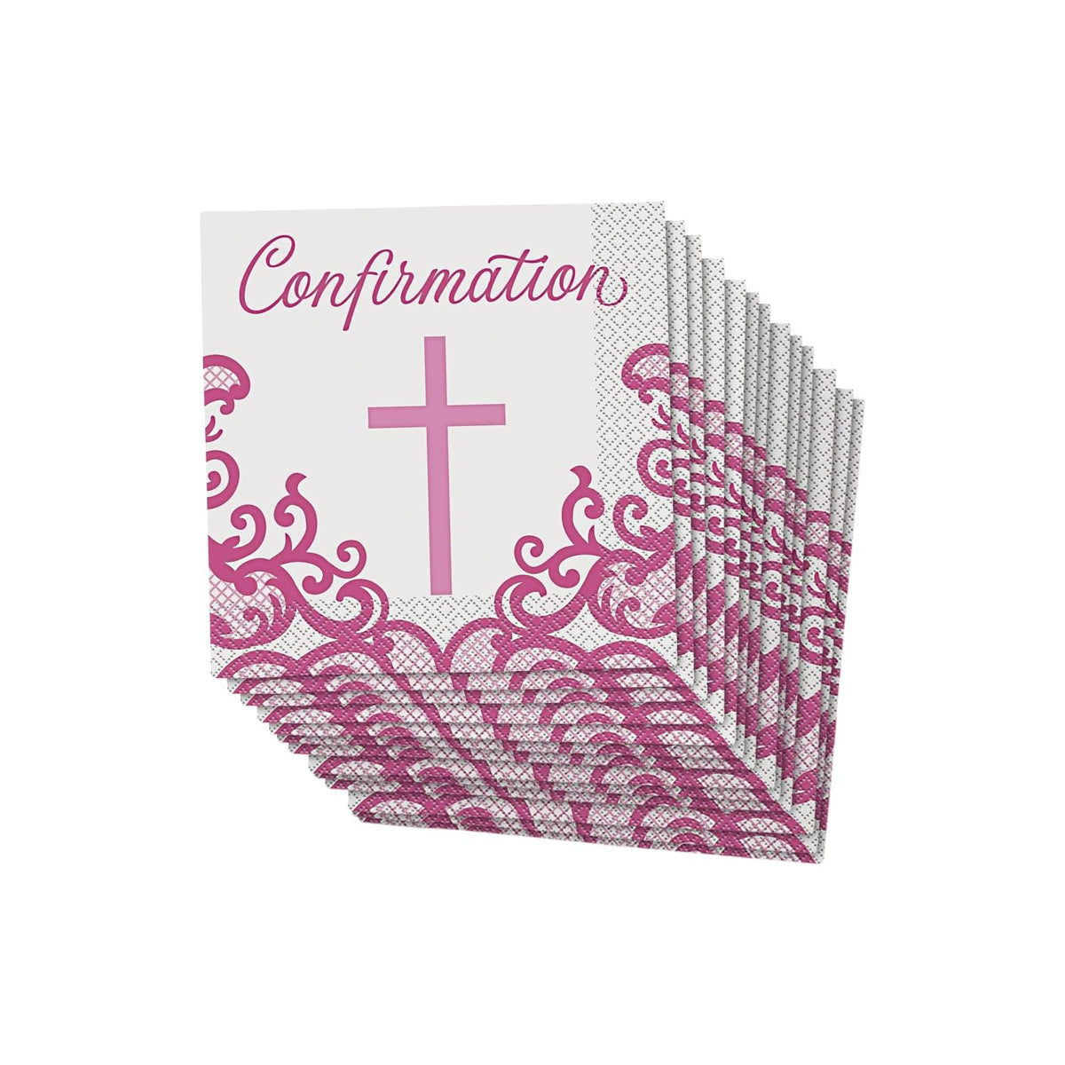 Unique Disposable Napkin, 7 inches x 7 inches, Blue,Pink