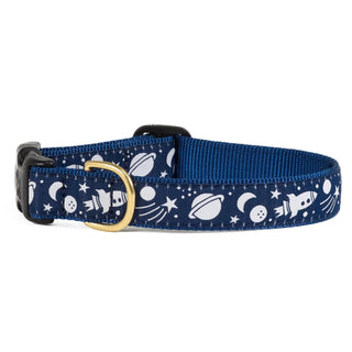 Up Country Animal Collar, Medium (12"-18") 1" width, Blue
