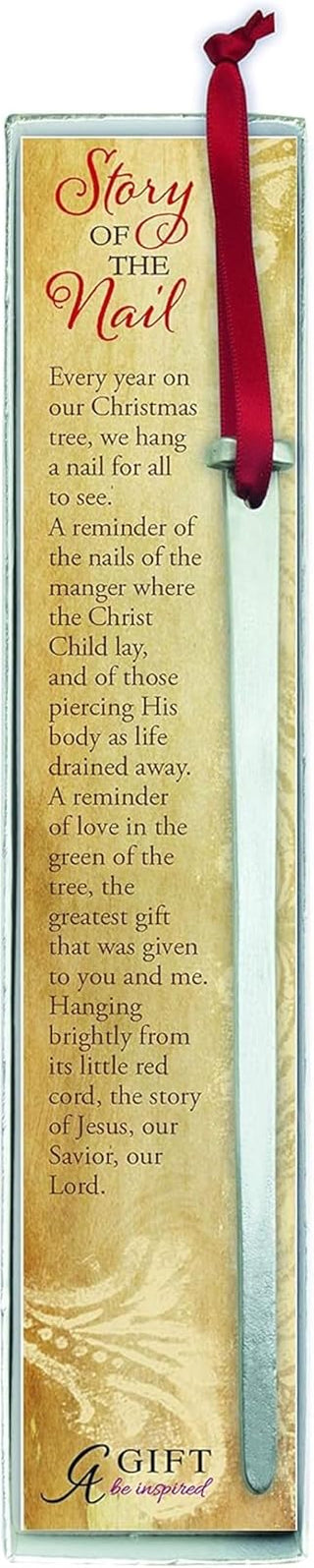 Cathedral Art Story of The Nail Ornament, One Size, Multi
