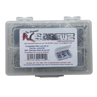 RC Screwz Screws, Silver/Metallic