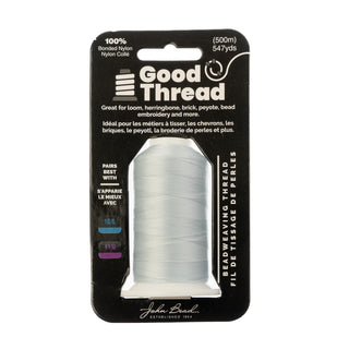 John Bead Yarn, 547 yards (500 meters), Grey