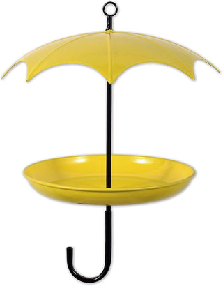 Sunset Vista 93315 Yellow Umbrella Bird Feeder, 10 inches High