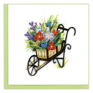 Quilling Card Greeting Card, 6x6 Inches, Multi