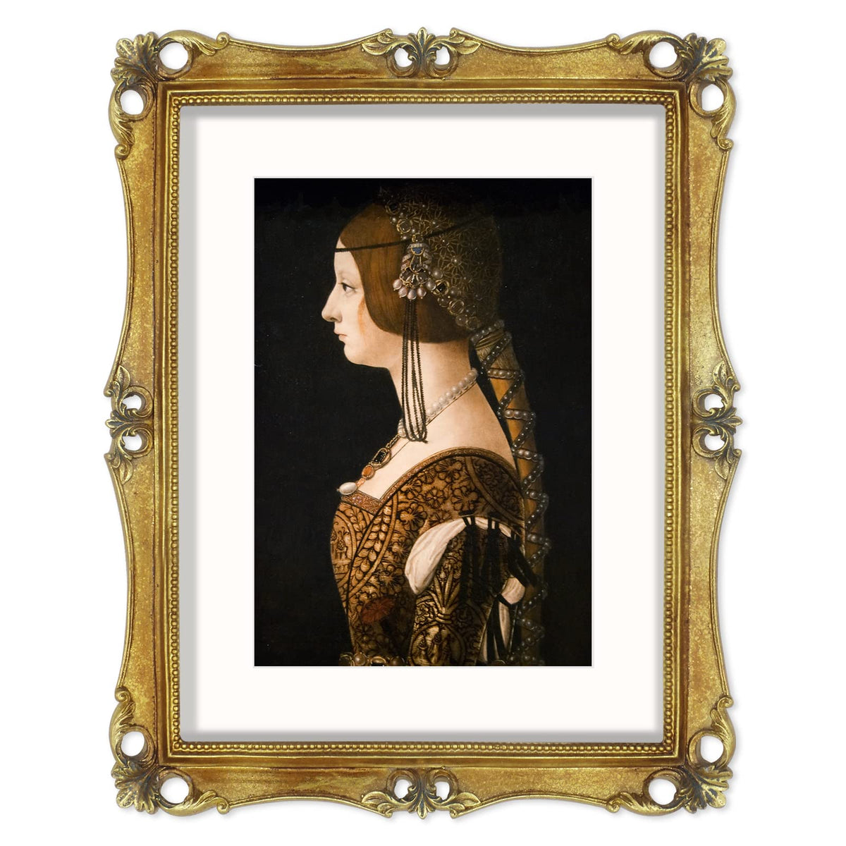 SIMON'S SHOP Picture Frame, 11x14, Gold 02