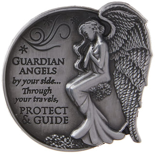 Comfy Hour 2.5 Inch Guardian Angel Visor Clip, Travel Angel Accent