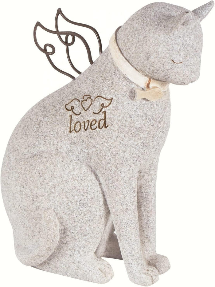 Carson "Faithful Angel" by Robin Davis Cat Figurine