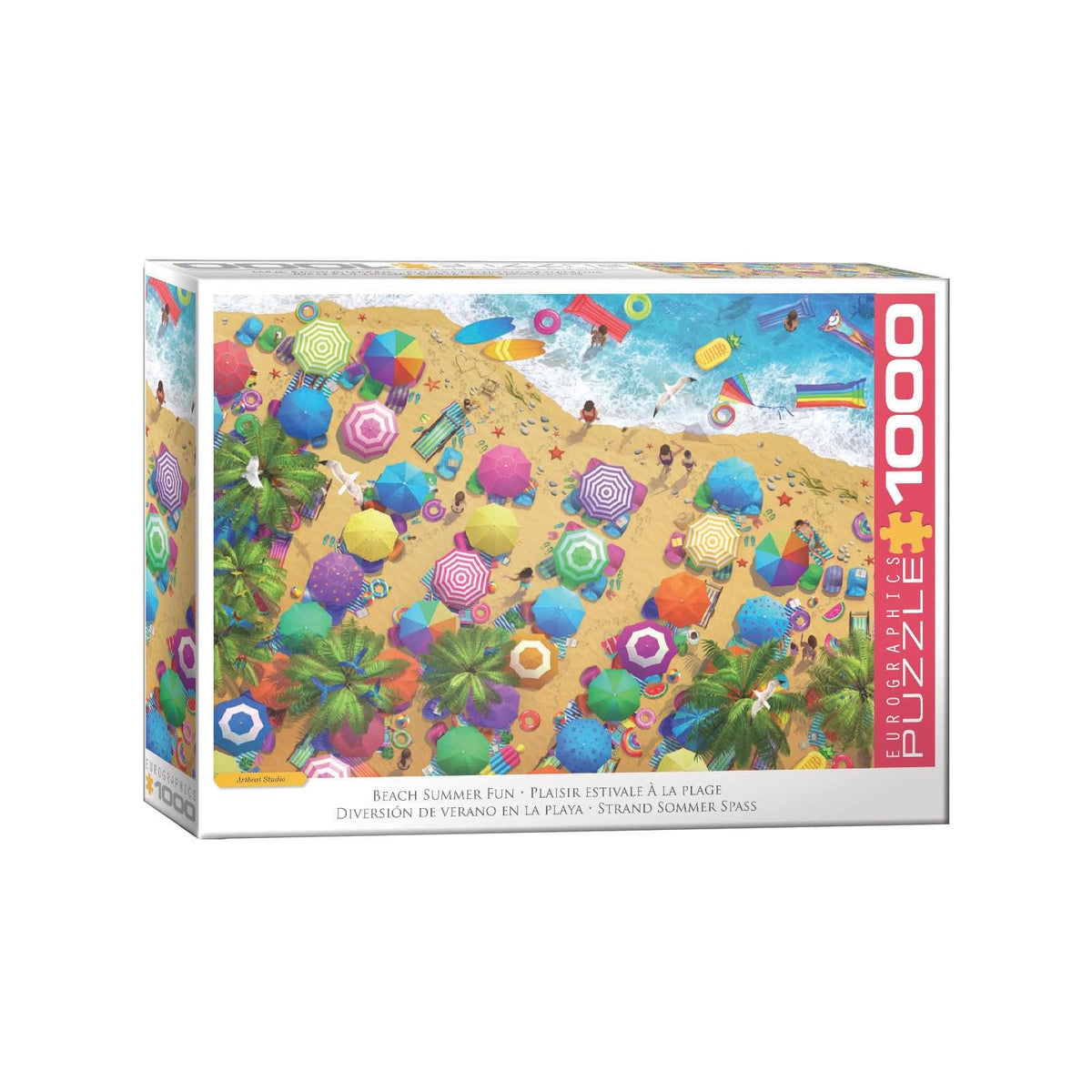 EuroGraphics Puzzles, 1000 pieces, 19.25" x 26.5", Multicolor
